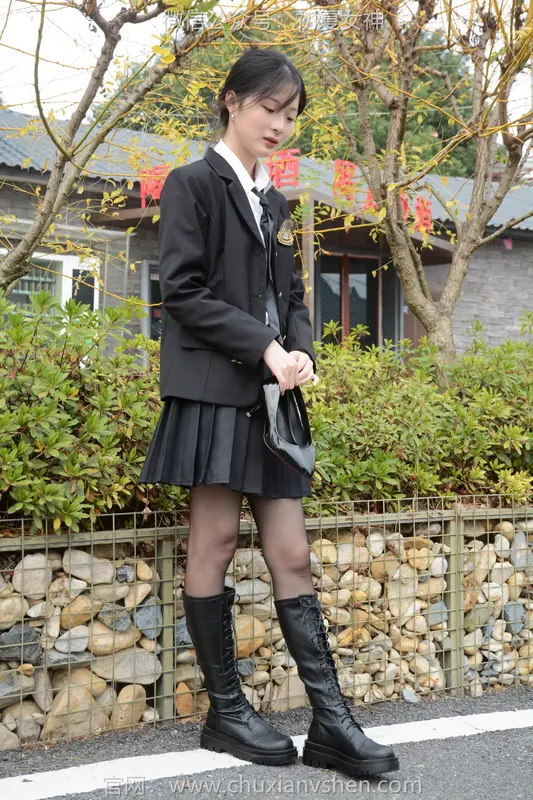 初夏女神 NO.098 安妮 西装小裙 - 初夏女神